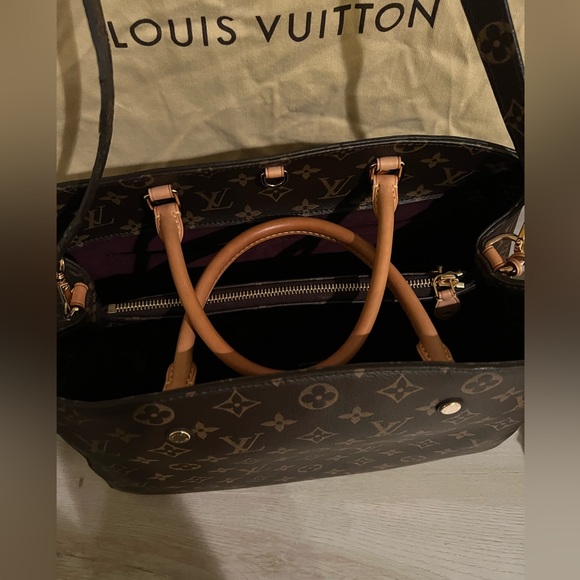 Louis Vuitton Monogram Canvas Montaigne MM Tote - Picture 5 of 14